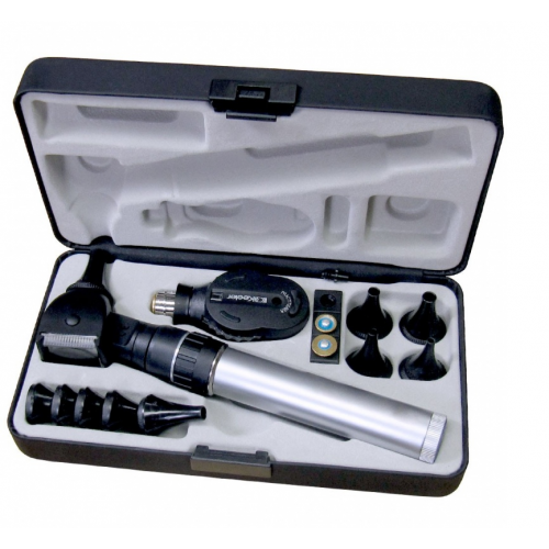Keeler Fibre otoskop-/oftalmoskopsett (3,6V) med lader 