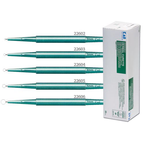 Kai Medical kyrette (curette), flere størrelser, 20 stk./pk 