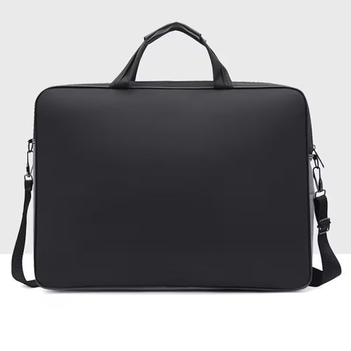 Bæreveske til kompakt og mobil lysboks med to synstavler 