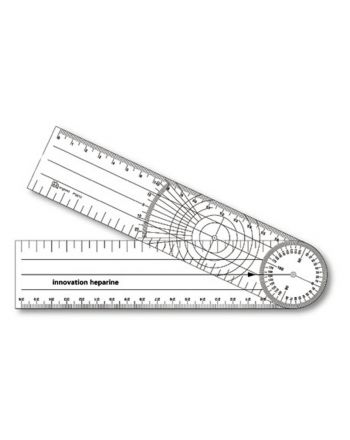 Regolo goniometer med analog skala 