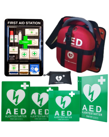 Heart Guardian HR-501 hjertestarter - innendørspakke 