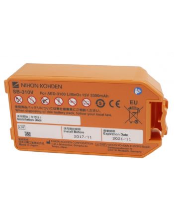 Nihon Kohden Cardiolife AED 3100 batteri 