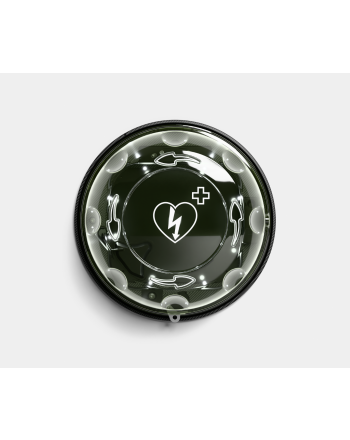 ROTAID utendørs hjertestarterskap med alarm og lys 