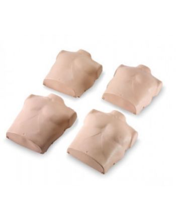 Prestan torso hud 4 pakk (reservedel) til førstehjelpsdukke 