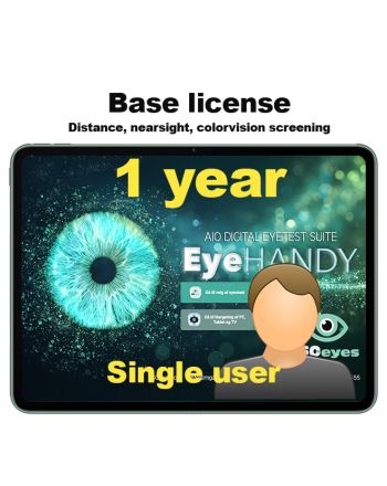 EyeHandy digital synstest - 1-års grunnlisens til 1 bruker - ISOeyes 