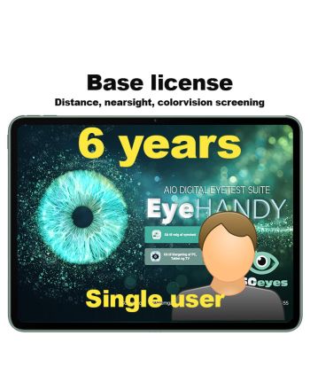 EyeHANDY digital synstest – 6-års grunnlisens for 1 bruker – ISOeyes 