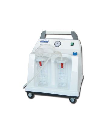 Tobi hospital aspirator, 2 x 2 liter beholdere og fotpedal 